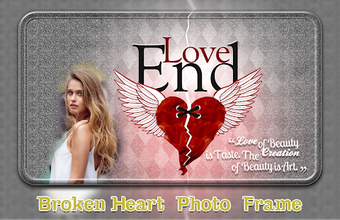 Image 1 for Broken Heart Photo Frames