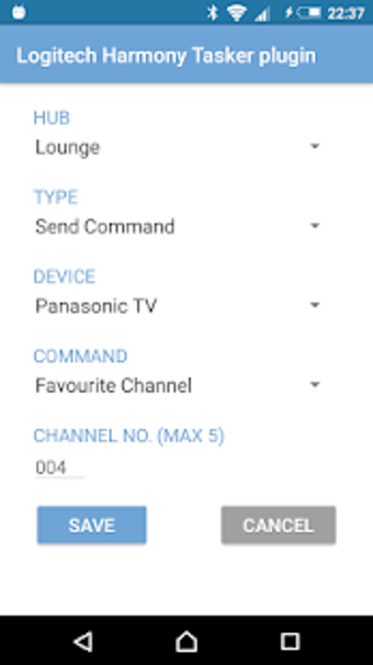 Imagen 0 para Tasker plugin for Harmony