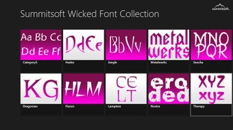 Imagen 0 para Wicked Fonts Collection