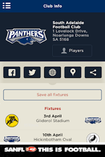 Image 1 for The Official S.A.F.C App