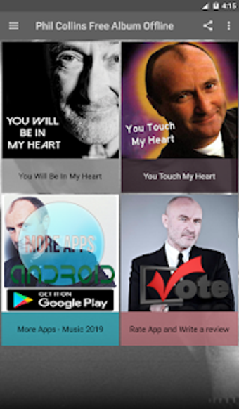 Imagen 1 para Phil Collins Free Album O…
