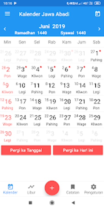 Image 0 for Kalender Jawa Abadi
