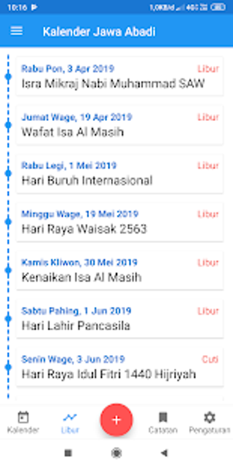 Imagen 1 para Kalender Jawa Abadi