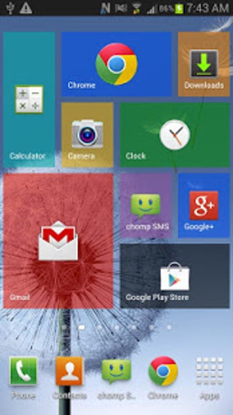 Imagen 1 para WP8 Widget Launcher Windo…