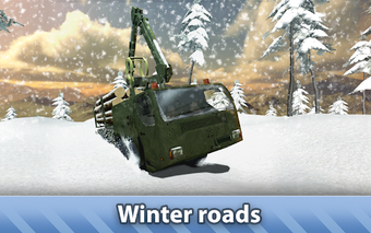 Image 1 for Winter Logging Truck Simu…