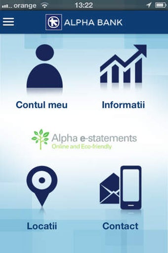 Image 0 for Alpha e-statements