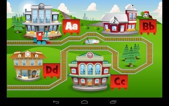 Imagen 1 para Kids ABC Trains Game Lite