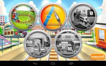 Imagen 2 para Kids ABC Trains Game Lite