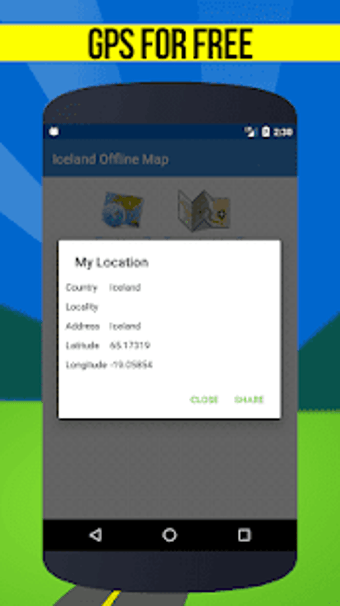 Image 2 for GPS Maps of Iceland: Offl…