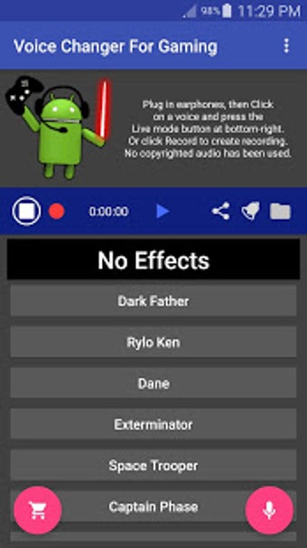 Imagen 1 para Voice Changer for Gaming:…