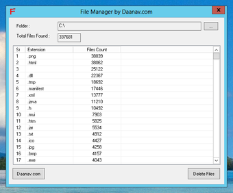 Image 0 for Daanav File Manager