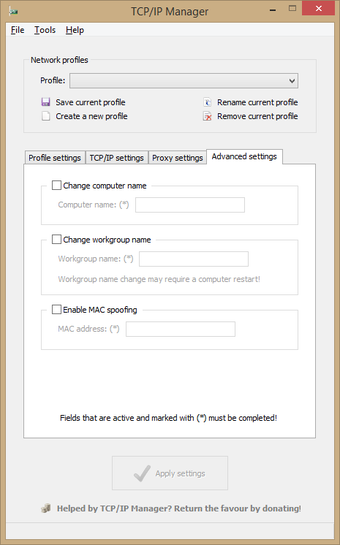 Image 1 for TCP/IP Manager