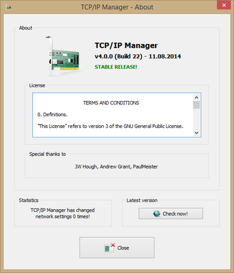 Image 0 for TCP/IP Manager