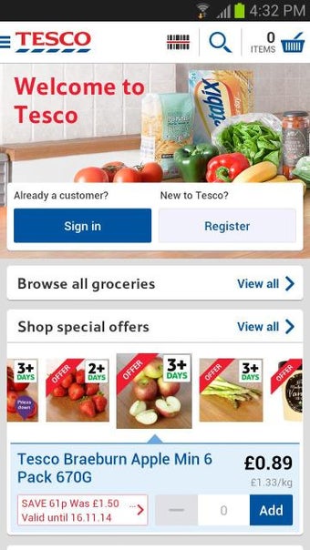 Image 1 for Tesco Grocery Home Delive…