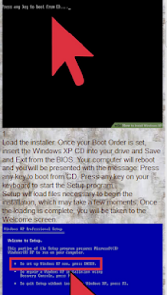 Imagen 3 para How to install  XP Window…