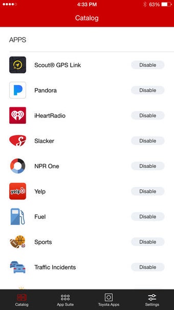 Image 1 for Toyota Entune 3.0 App Sui…
