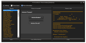 Imagen 0 para T3 Visual Basic Theme Arc…