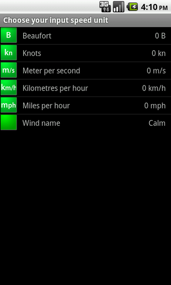 Imagen 2 para Marine Wind Calculator