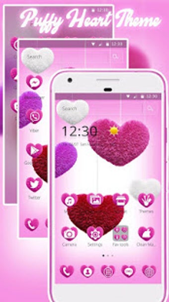 Image 2 for Puffy Heart Theme 2020