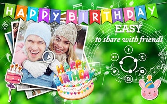 Imagen 3 para Happy Birthday Photo Vide…