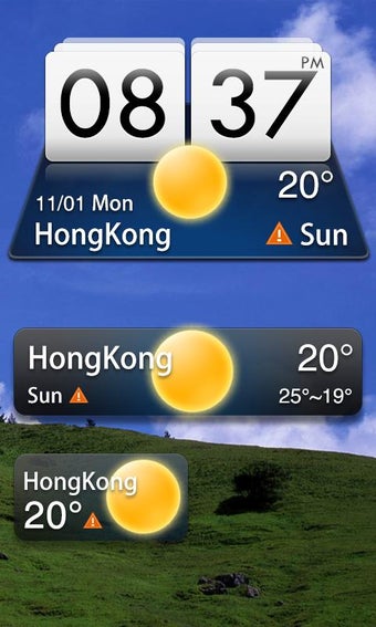 Image 1 for MIUI Style GO Weather EX
