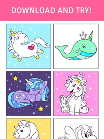 Imagen 1 para Animated Glitter Coloring…