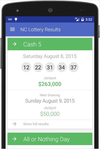 Image 0 for NC Lottery Results