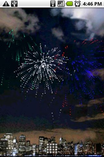Imagen 1 para Fireworks Live Wallpaper