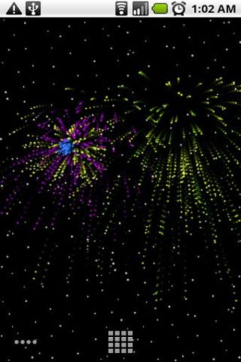 Imagen 1 para Fireworks Live Wallpaper