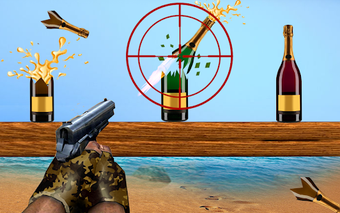 Image 1 for Real Bottle Shooter Hero …