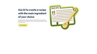 Imagen 0 para AI Recipe Writer