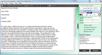 Imagen 0 para Jambo Text to Speech Plus