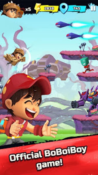 Imagen 2 para BoBoiBoy Galaxy Run: Figh…