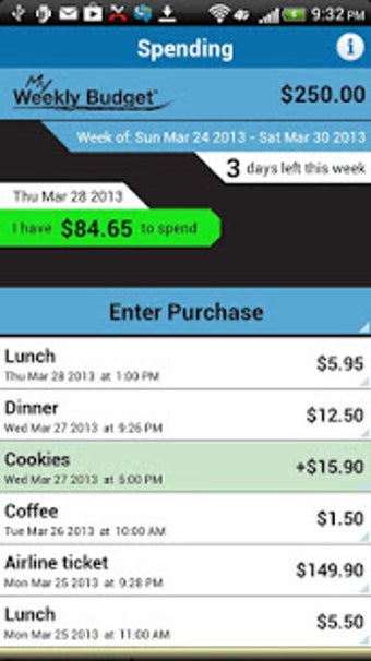Image 4 for My Weekly Budget