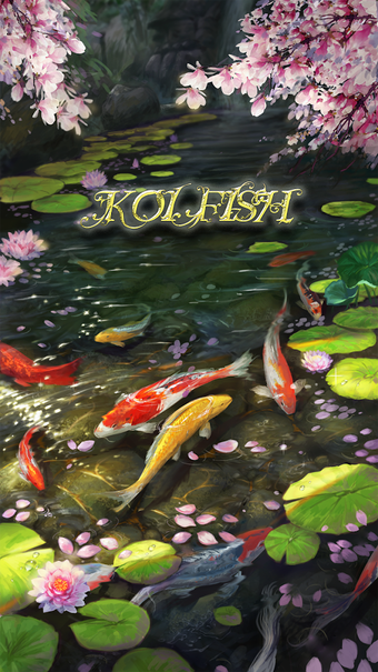 Imagen 2 para Koi Fish Live Wallpaper
