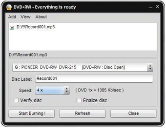 Image 0 for Easy Disc Burner
