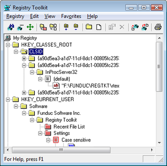 Image 0 for Registry Toolkit Portable