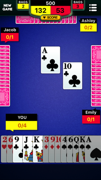 Image 2 for Spades classic card game
