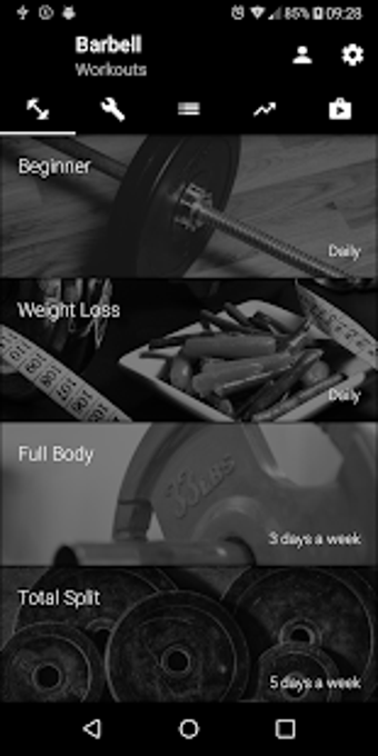 Image 1 for Barbell Home Workout