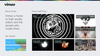 Image 0 for Vimeo for Windows 8