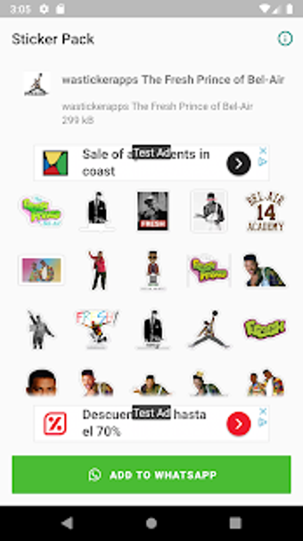Image 0 for WAStickerApps The Fresh P…