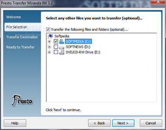 Image 0 for Presto Transfer IM