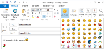 Image 0 for Topalt Emoticons for Outl…