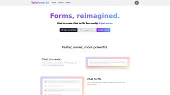 Image 0 for TalkForm.ai