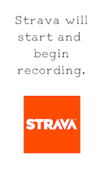 Image 0 for One Tap Record for Strava