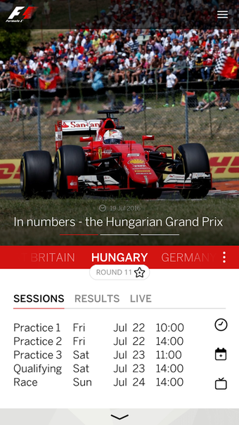Image 6 for Official F1   App