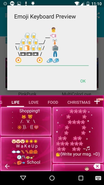 Image 1 for Emoji Keyboard - Life Art…