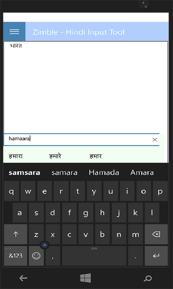 Imagen 0 para Zimble Hindi Input Tool f…