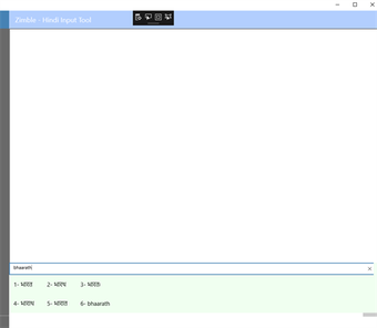 Imagen 1 para Zimble Hindi Input Tool f…