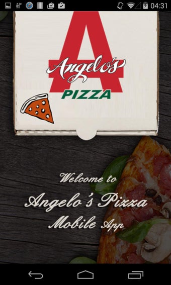 Image 1 for Angelos Pizza App